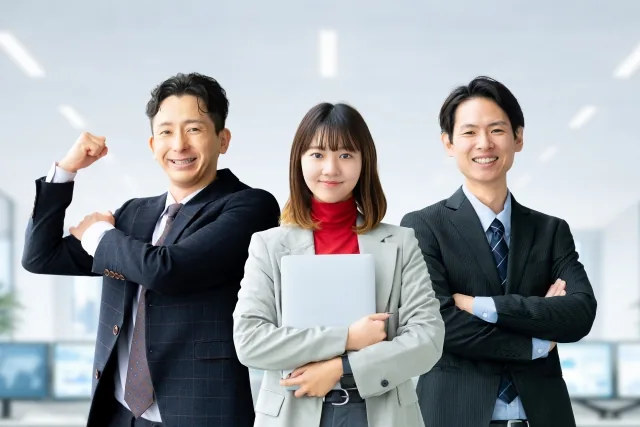 企画から運用までを担当するスタッフ